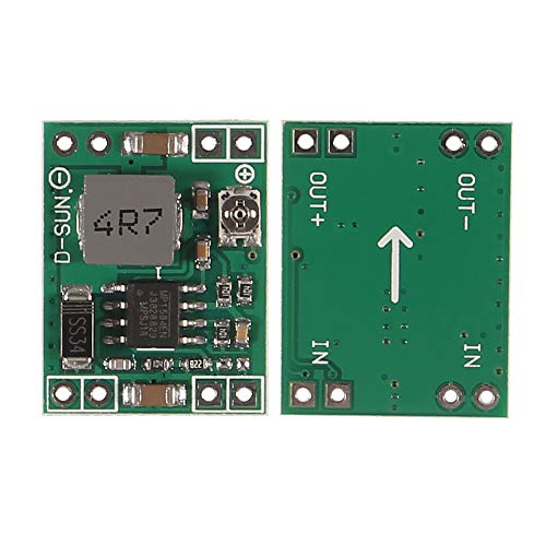 AITRIP 8 Pack Mini MP1584EN DC-DC Buck Converter Adjustable Power Supply Module 24V to 12V 9V 5V 3VCompatible with Arduino Raspberry Pi4