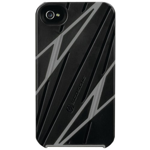 Coque iPhone 4S grise Scosche Sportkase Ip4spgy - Protection antichoc sport pour téléphone