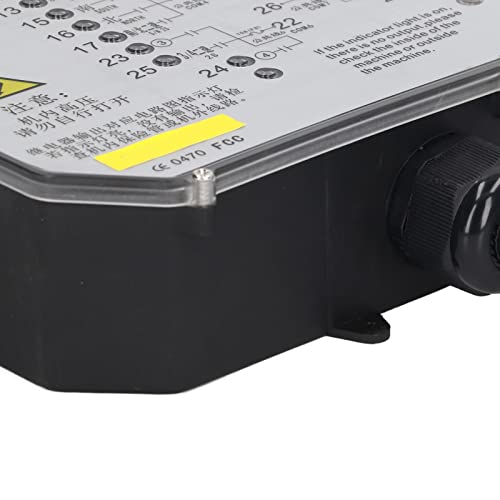 Controlador de Guindaste Industrial, Conjunto Receptor de Controle Remoto de Talha Elétrica Com Luz