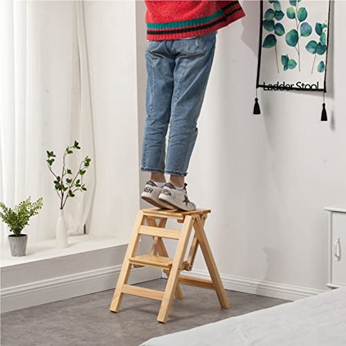 Chaise d'escalier pour bibliothèque à domicile et étagère bois