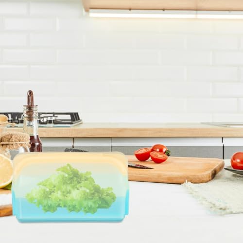 Bolsas de silicona reutilizables para sándwiches y almacenamiento de carne en refrigerador 3