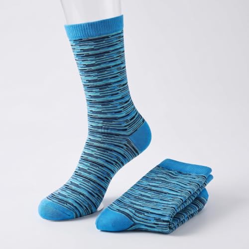 Image of Tipi Toe Women's Fun Patterned Dress Socks, 12-Pack Lightweight Colorful Crew Socks, Casual Novelty Assorted Designs