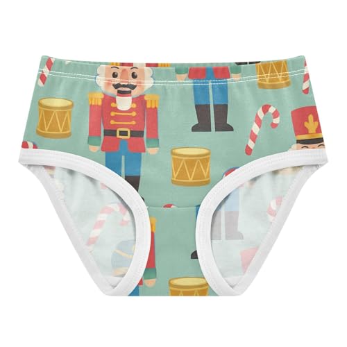 Nutcrackers Girls' Underwear Breathable Material Breathable Underwear for Kid in Sizes 2T,3T, 4T, 5T, 6Y and 8Y