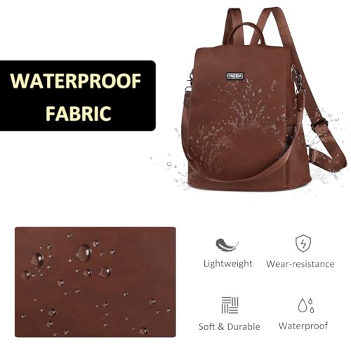 Image of Backpack Purse for Women Anti Theft Travel Bag Convertible Fashion Backpack Casual Shoulder Bag Waterproof Daypack for Hiking