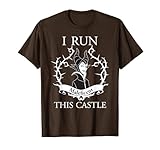 BILCLA00077 Sleeping Beauty Maleficent I Run This Castle T-Shirt