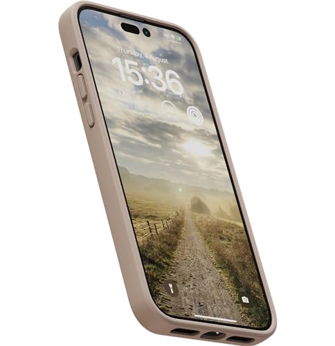 Coque iPhone 14 Pro Njord Byelements anti-choc texturée Noir Sable - 8