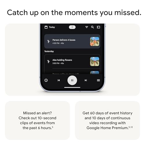 Google Nest Doorbell (Wired, 3rd Gen) - 2K Video, Live View - 2025 - Hazel - image 7