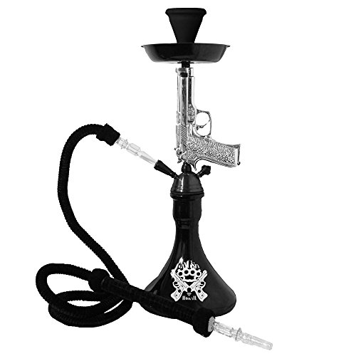 Gun Ice Hookah chrome gansgta hookah