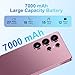 Fadnou I25 Ultra Unlocked Cell Phone, Built in Pen, Smartphone Battery 7000mAh, 6.99