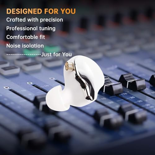 HiFi cascos con gancho oreja y aislamiento acústico cable desmontable 7