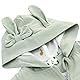 Famuka Kinder Jacke Baby Mädchen Übergangsjacke Kleinkinder Sommerjacke mit Kapuze (Grün, 9M)