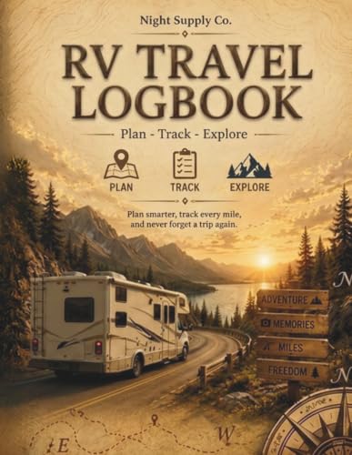 RV TRAVEL PLANNER: Trip Log Book for RV Owners | Campground Tracker, Route Planning, Fuel Log, Maintenance Records & Travel Journal image 2