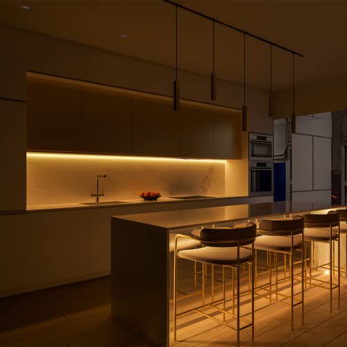 Satzol 6 Pack 1Ft Aluminum Channel For Led Strip Lights, U Shape Aluminum Led Channel With Opal Diffuser, Screw Fixed End Caps And Mounting Clips, Led Aluminum Profile Heatsink For Strip Lights. #TOP5