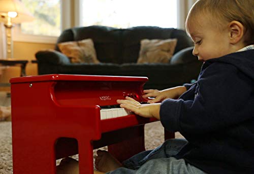 Korg TINYPIANO Piano 25 notes amplifié Rouge - Les Beatles, Paul McCartney, John Lennon, RIngo Starr, George Harrison Korg TINYPIANO Piano 25 notes amplifié Rouge – Image 7