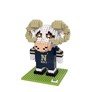 FOCO Navy Midshipmen NCAA BRXLZ Mascot – Bill The Goat 1Z