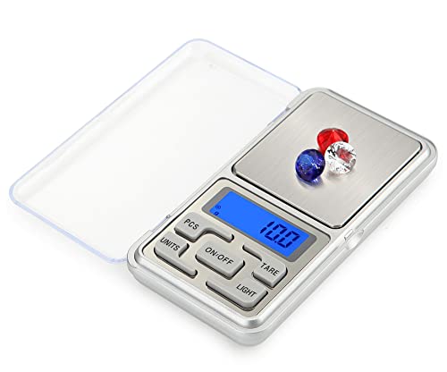 Báscula digital para joyería 500g precisión 0.01g miniatura 2