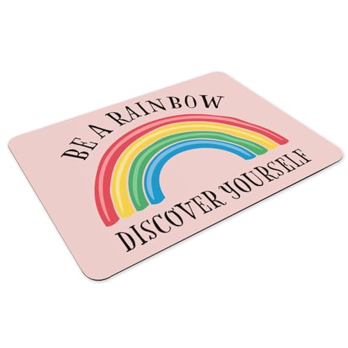 Sets de table rose grand format caoutchouc antidérapant lavable Pride LGBT - 3
