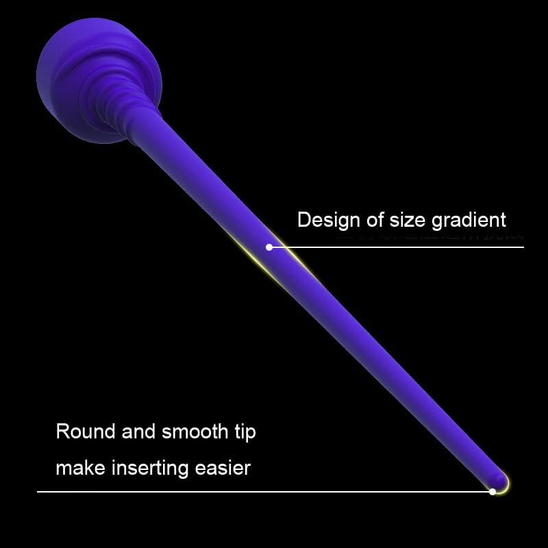 Flexible Silicone Sound with Sucker for Men Urethra Stimulation (Green)