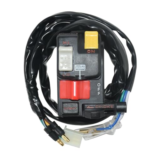 FRSWEQY Ajuste del Interruptor L/H for Honda TRX 300 4X4 Fourtrax Interruptor de Arranque/Parada/luz 35020-HC4-004