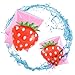 Pastoralist Swimming Armband for Kid Inflatable Swimming Arm Band Cute Float Armband Swim Training Aid Aged 3-6 1Pair Strawberry Inflatable Swimming Armbands
