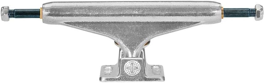 Independent Std 169mm Forged Titanium Silver/Silver Skateboard Trucks (Set of 2)