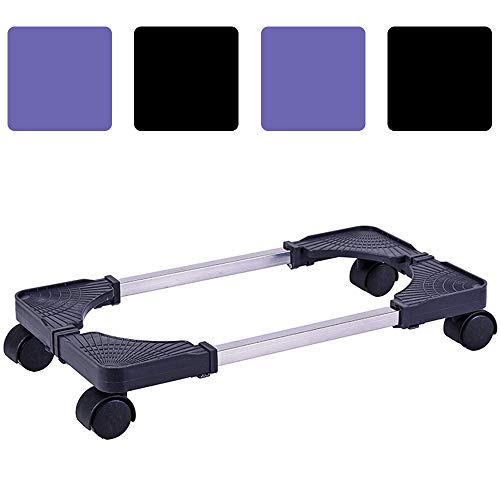 Soporte De CPU Para PC Soporte Soporte De Ordenador De Sobremesa Soporte Cart CPU Holder Con 4 Ruedas Giratorias,Negro