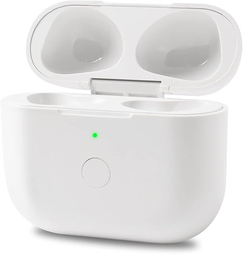 Wirelss - Funda de carga de repuesto compatible con Air Pod de 3 generación, funda cargadora con botón de sincronización de emparejamiento