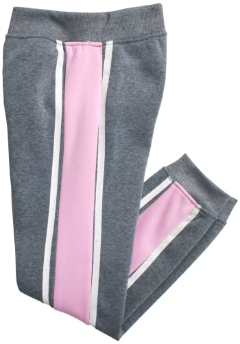 Dkny Girls 3-Piece Athletic Fleece Zip Sweatshirt Hoodie And Jogger Set, Size 7, Lilac Sachet #TOP3