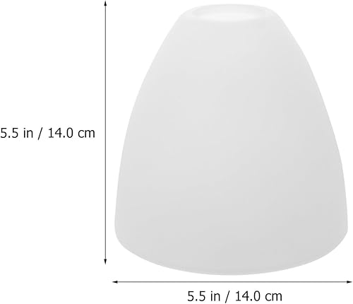Miniatura 5 de Angoily 1 pantalla de cristal esmerilado para lámparas de pie, lámpara de pie, repuesto para lámpara de poste, sombras para accesorios de
