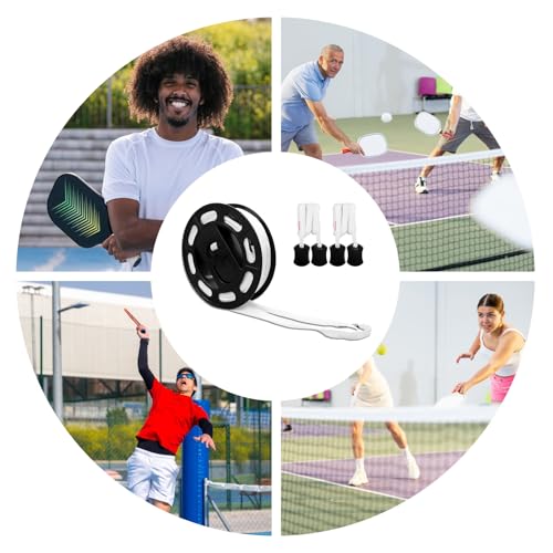 Líneas de pickleball y marcadores de límite para cancha de voleibol de playa 4