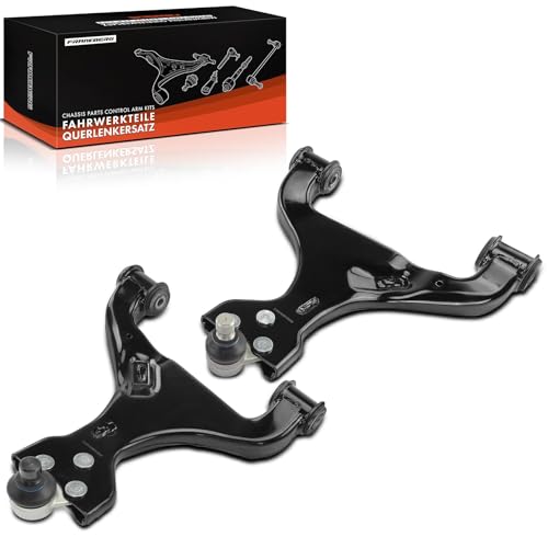 Frankberg 2x Control Arm Front Axle Left Right Compatible with Viano W639 2.1L-3.7L 2003-2013 Vito Bus W639 2.1L-3.7L 2003-2014 Vito/Mixto Box W639 2.1L-3.7L 2003-2014 Replace# 6393300510