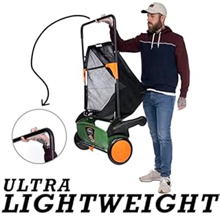 Scotts LSW70026S Push Lawn Sweeper, 26-Inch Sweeping Width, 3.6 Bushel Collection Bag