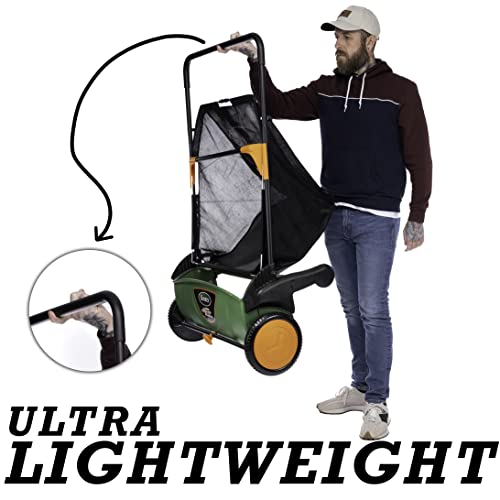 Scotts Outdoor Power Tools LSW70026S 26-Inch Push Lawn Sweeper, Black/Green