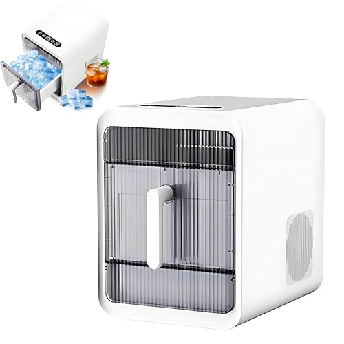 Compacta fabrica de hielo de bala, 12 cubos en 10 min miniatura 1