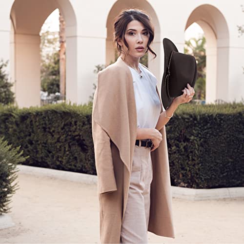 Mix Brown Western Outback Hat 100% Australian Wool Crushable Mens Cowboy Hat Wide Brim Pinch Front Hat Classic Style #TOP5