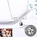 Colgante De Corazón Collar De 100 Idiomas Collar De Foto Personalizado Collar...