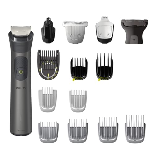 Philips Norelco Multigroom Series 9000, 20-Piece All-in-One Trimmer Set with Storage Pouch, Gray