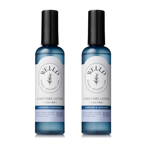 WELLP ウェルプ | スカルプケアローション 120mL ラベンダー＆ゼラニウムの香り 頭皮 保湿 ローション (2本) - WELLP - 商品画像