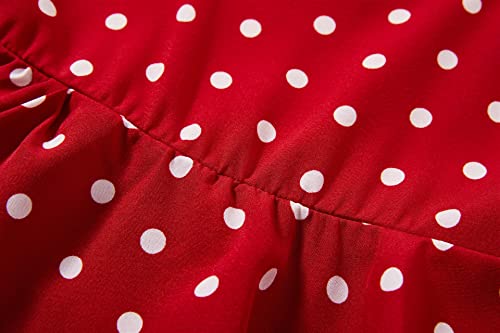 Mud Kingdom Girls Sundress Sling Straps Polka Dots Tiered Layered Dress Summer4