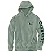 Produktbild Carhartt Herren Loose Fit Midweight Hooded Shamrock Sweatshirt, Jade Heather, M