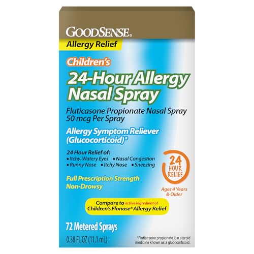 GoodSense Children's Fluticasone Propionate Nasal Spray, 50 mcg, 72 Sprays