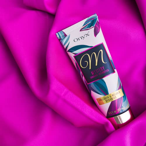 Onyx Mystery Outdoor Tanning Accelerator - Tanning Lotion For Tanning Beds With Fast-Absorbing Formula & Hydration Boost - White Tanning Accelerator With No Bronzer For Stain-Free Results #TOP7