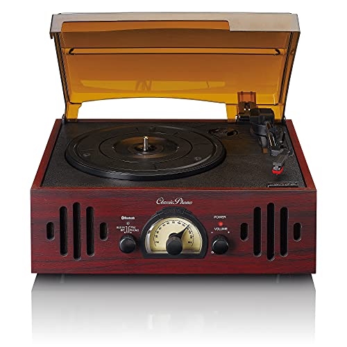 Classic Phono Lenco TT-43WA Noyer - Les Beatles, Paul McCartney, John Lennon, RIngo Starr, George Harrison Classic Phono Lenco TT-43WA Noyer – Image 3