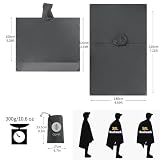 Opret Wasserdicht Regenponcho Damen Herren, Leicht Atmungsaktiv Regencape 3-in-1-Multifunktional Regenmantel Regenschutz Regen Poncho für Wandern und Camping-Grau