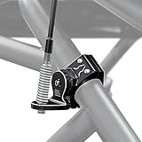 Kemimoto 1 PCS Heavy Duty Adjustable UTV Flag Mount Whip Light Mounting Bracket for 1.75 to 2 inch...