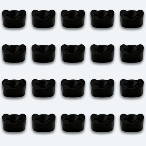 20Pcs Toolbox Slide Detent for Craftsman Tool Chest Drawer Slides, Replacement Detent Catch for Smooth and Secure Drawer Operation (Black)