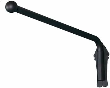 Heavy Duty Swing Arm Curtain Rods - Adjustable Portiere Rods for Window Curtain Display & Door Curtain Rail - Ideal for Stylish Home D cor