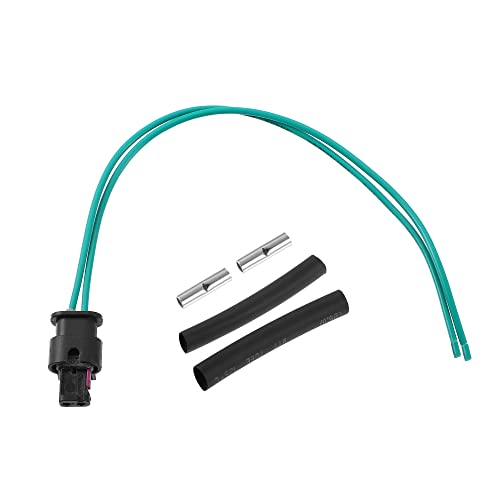 X AUTOHAUX Battery Current Sensor Connector WPT-1648 DU2Z-14S411-AZB for Ford Focus 2012-2018 Battery Monitor Sensor Connection and Wire for Ford for Mustang 2016