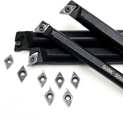 Portaherramientas y insertos para torno CNC S10K SDUCR07 miniatura 4