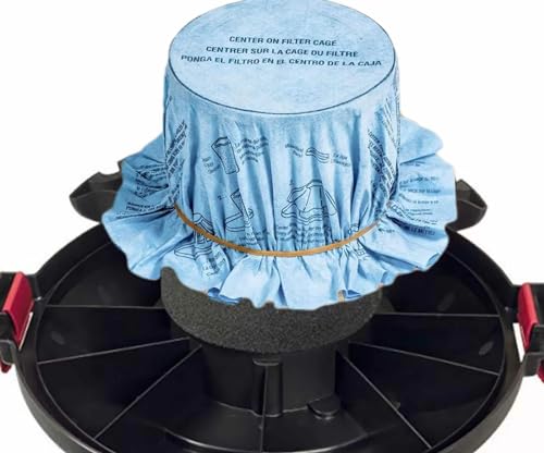 6 pack 90107 dry filter,6 Pack Retaining Bands,4Pack 90585 Shop vac Foam Sleeve Filter Replacements for Most Shop vac Wet/Dry Vacuum Cleaners 5 Gallon and Above-16Pack by YH Maialan - Image 3